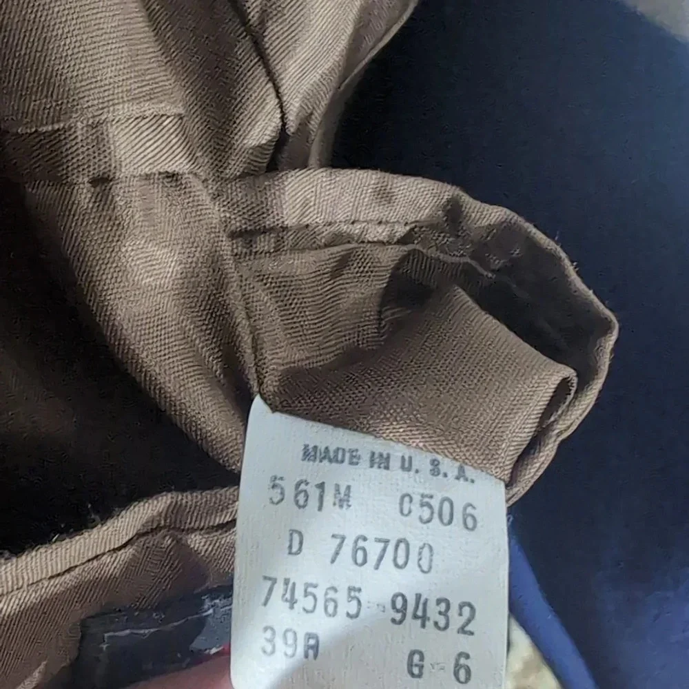 Levi Strauss & Co Brown Corduroy Blazer With Suede Elbow Patches